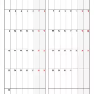 Calendário Abril, Maio 2029