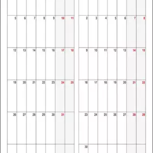 Calendário Marco, Abril 2029