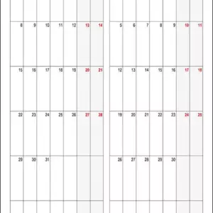 Calendário Outubro, Novembro 2029