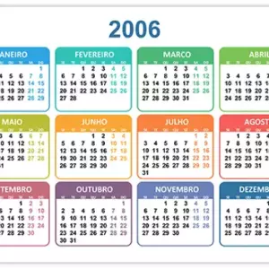 Calendário 2006 Calendário 2006