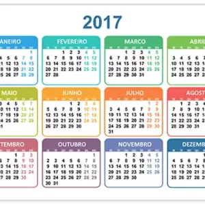 Calendário 2017 Calendário 2017