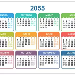 Calendário 2055